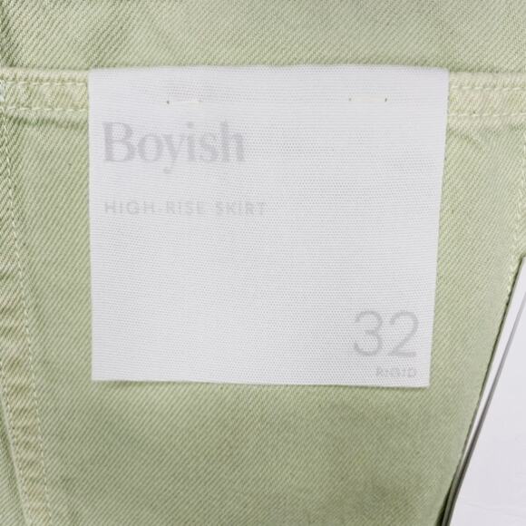 Boyish Jeans The Corey Denim Skirt NWT - Picture 9 of 14